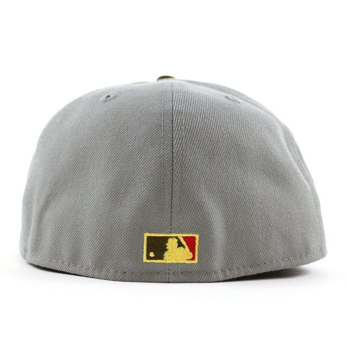 Philadelphia Phillies 2004 Inaugural Season 59Fifty New Era Fitted Hat (Misty Walnut Gray Under Brim)