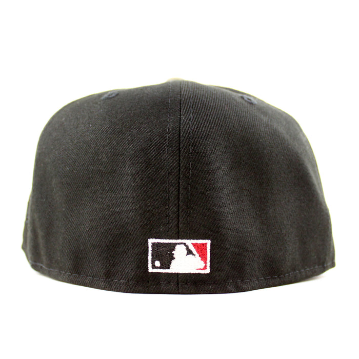 Pittsburgh Pirates Roberto Calmente 59Fifty New Era Fitted Hats (Black WoodLand Camo Green Brim)