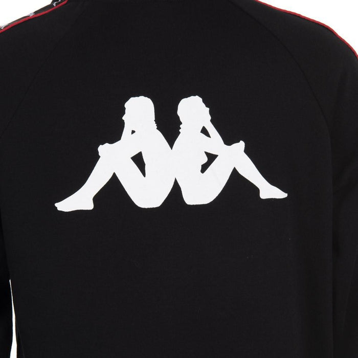 Poleron Negro Logo Blanco