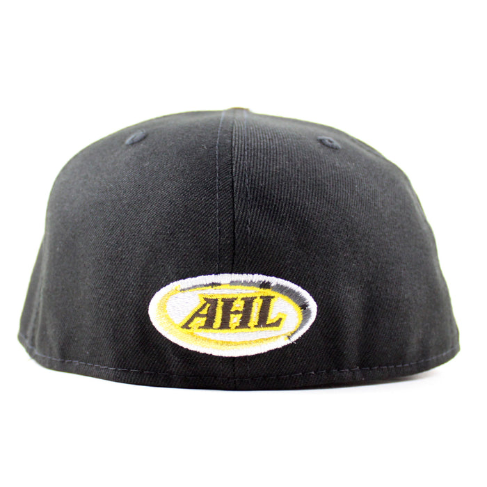 Providence Bruins Providence Patch New Era 59Fifty Fitted Hat (Black Walnut Gray Under Brim)