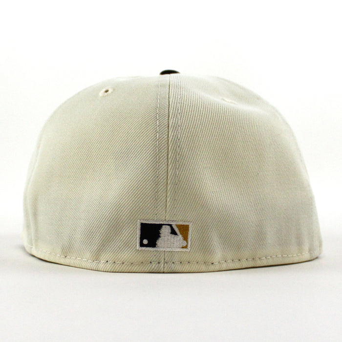 San Diego Padres 1879-1976 New Era 59Fifty Fitted Hat (Chrome White Black Green Under Brim)