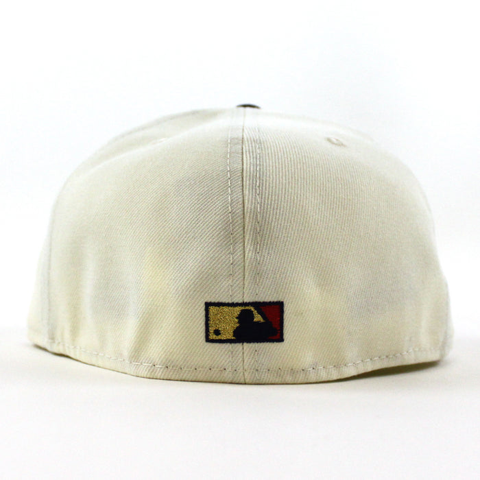 San Diego Padres 40th Anniversary New Era 59Fifty Fitted Hat (Chrome Night Shift Navy Scarlet Under Brim)