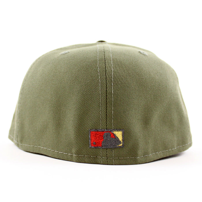 San Francisco Giants 2007 All Star Game New Era 59Fifty Fitted Hat (Olive Black Gray Under Brim)