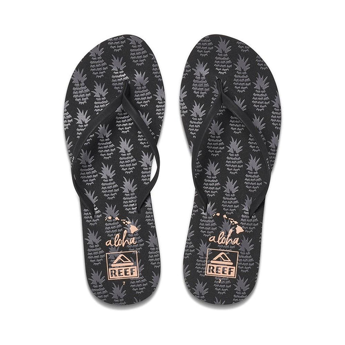 Sandalia Bliss Full Women Black Pineapple Reef