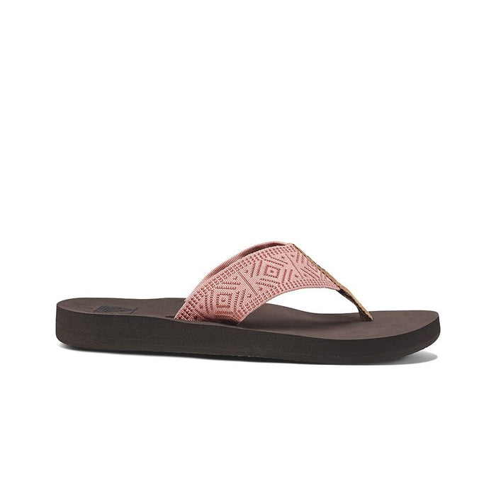 Sandalia Spring Woven Women Brown Pink Reef