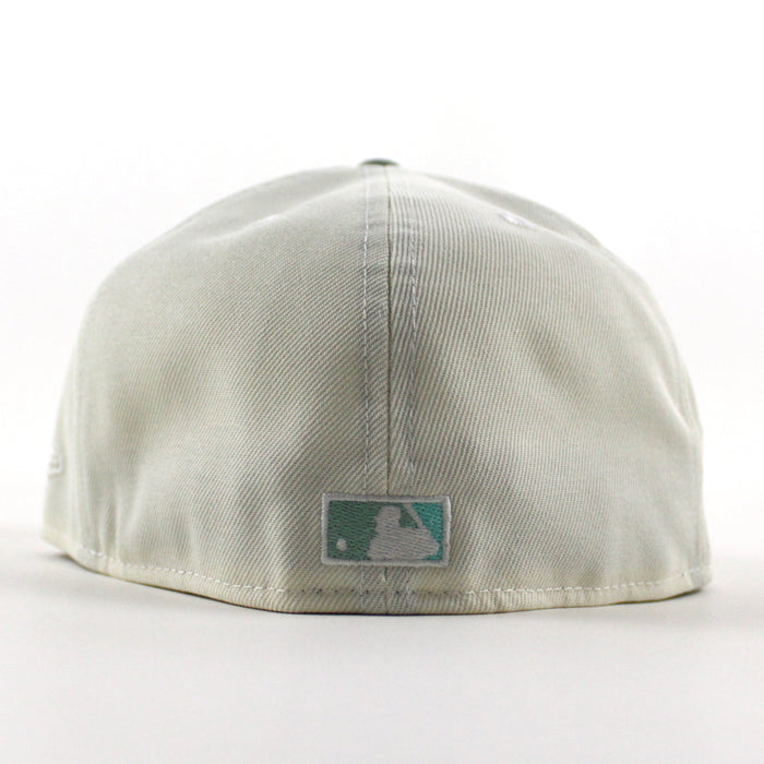 Seattle Mariners 2001 All Star Game New Era 59Fifty Fitted Hat (Chrome White Sea Glass Gray Under Brim)