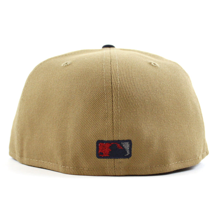 Seattle Mariners 2023 All Star Game New Era 59Fifty Fitted Hat (Khaki OceanSide Blue Gray Under Brim)