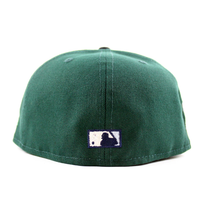 Seattle Mariners 20th Anniversary New Era 59Fifty Fitted Hat (Dark Green Navy Gray Under Brim)
