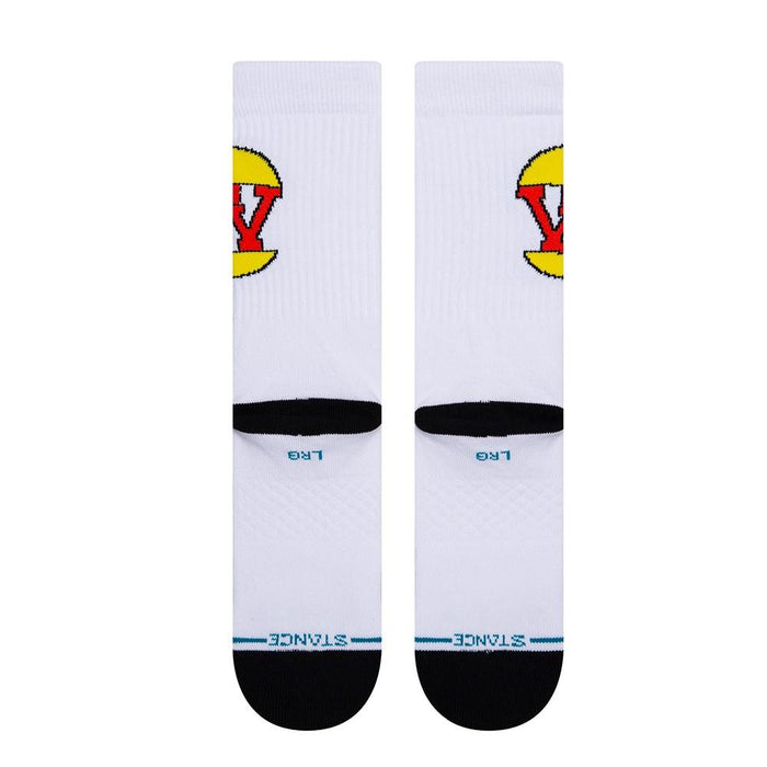 Stance Sock Burgerworld Men White