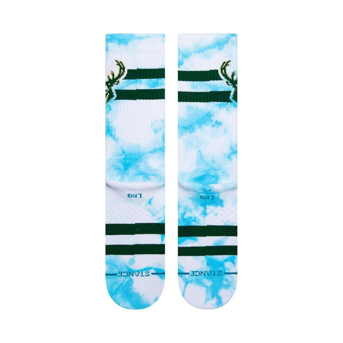 Stance Sock Milwaukee Bucks Dyed Men Blue