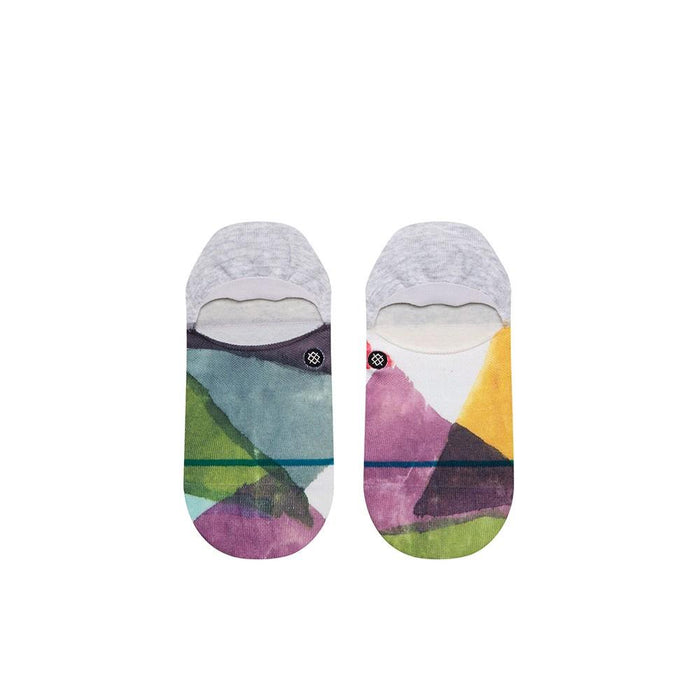 Stance Sock No Show Genuine Geo Heathergrey