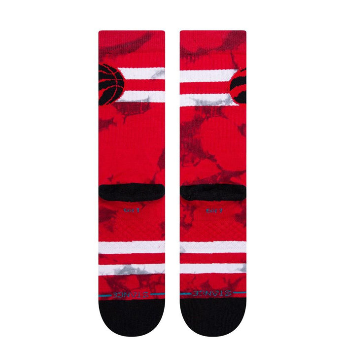 Stance Sock Raptors Dyed Red