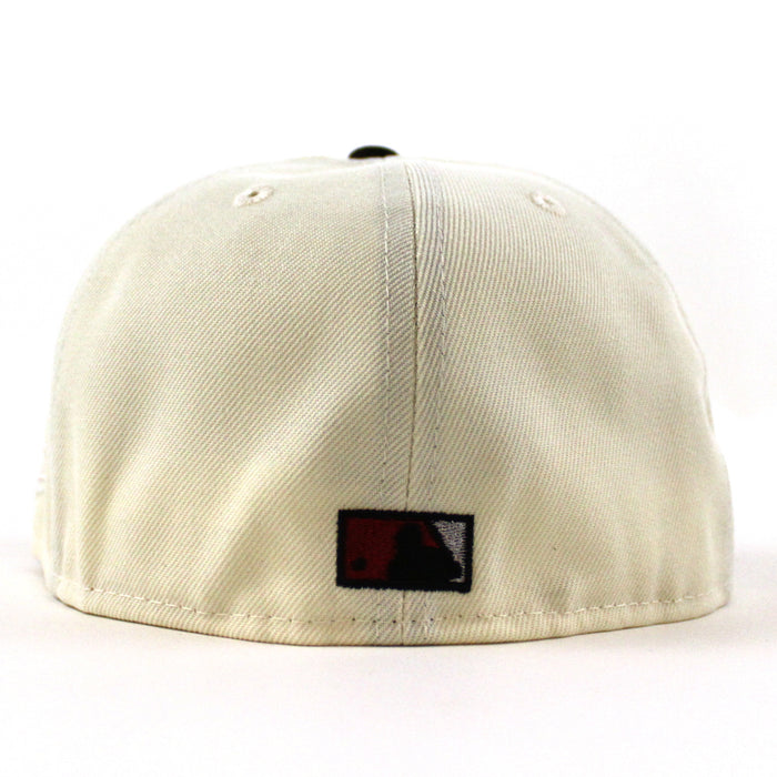 Texas Rangers 1995 All Star Game New Era 59Fifty Fitted Hat (Chrome Black Gray Under Brim)