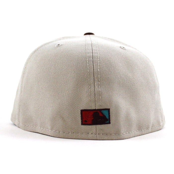 Toronto Blue Jays 20th Anniversary New Era 59Fifty Fitted Hat (Stone Maroon Gray Under Brim)