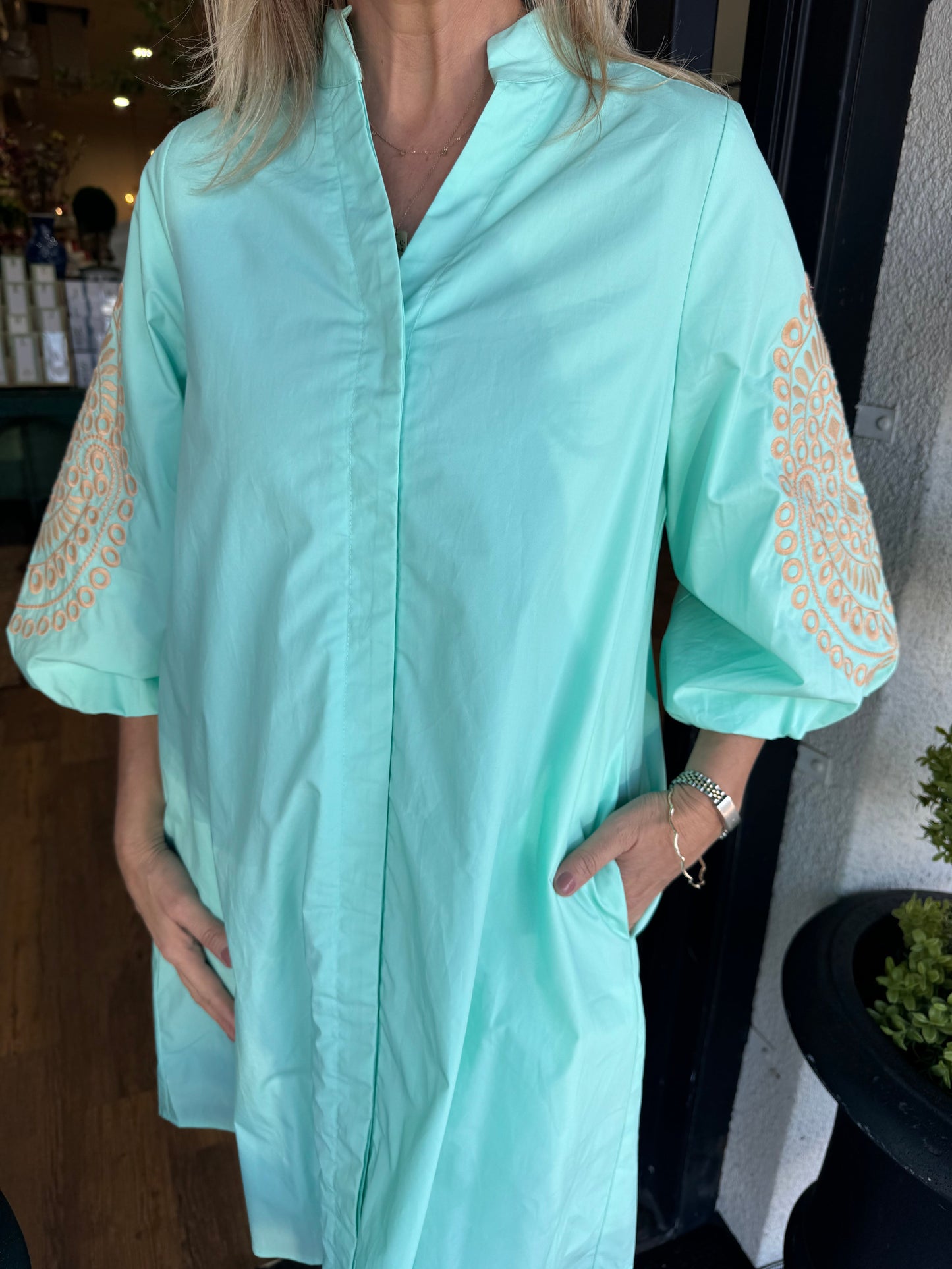 Rue Dress - Mint