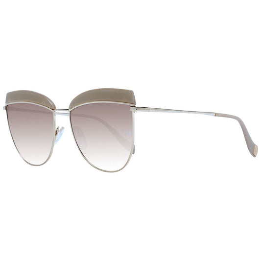 Ana Hickmann Beige Acetate Sunglasses