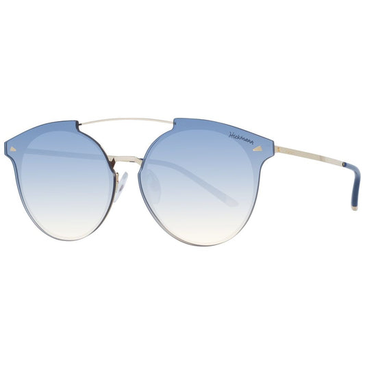 Ana Hickmann Gold Metal Sunglasses
