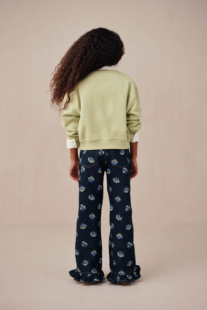 KIDS CARINNA SWEATSHIRT - LIGHT PASTURE