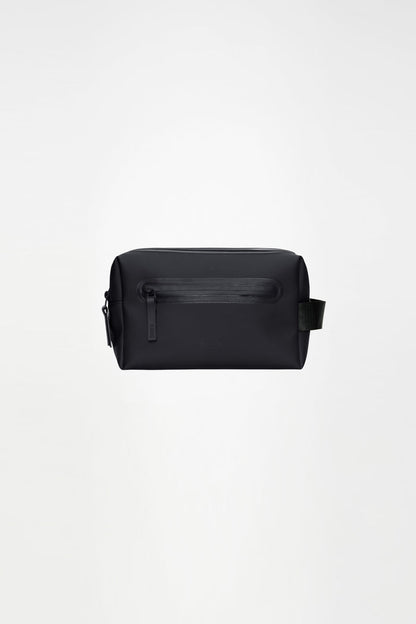 RAINS 2 Zip Wash Bag Black 4.50L H16 x D11.50 x W24 cm Wash Bag