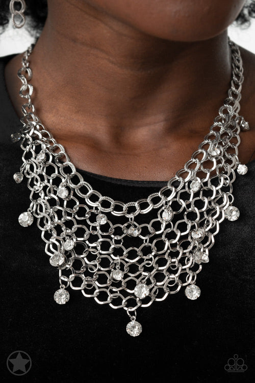 Fishing for Compliments - Silver Paparazzi Accessories