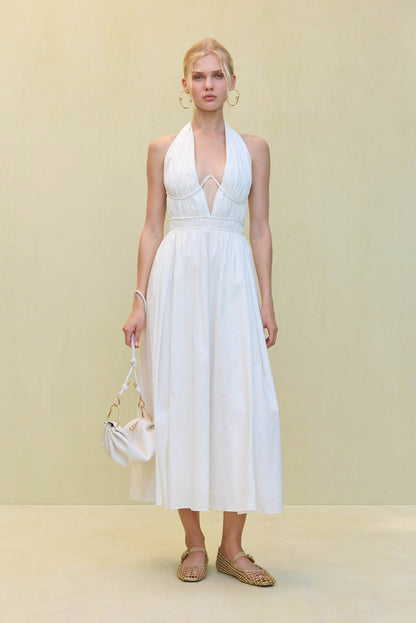 DASIA DRESS - OPTIC WHITE