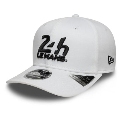 Pictured is this 24HR Le Mans Core White 9SEVENTY Stretch Snap Adjustable Cap 1