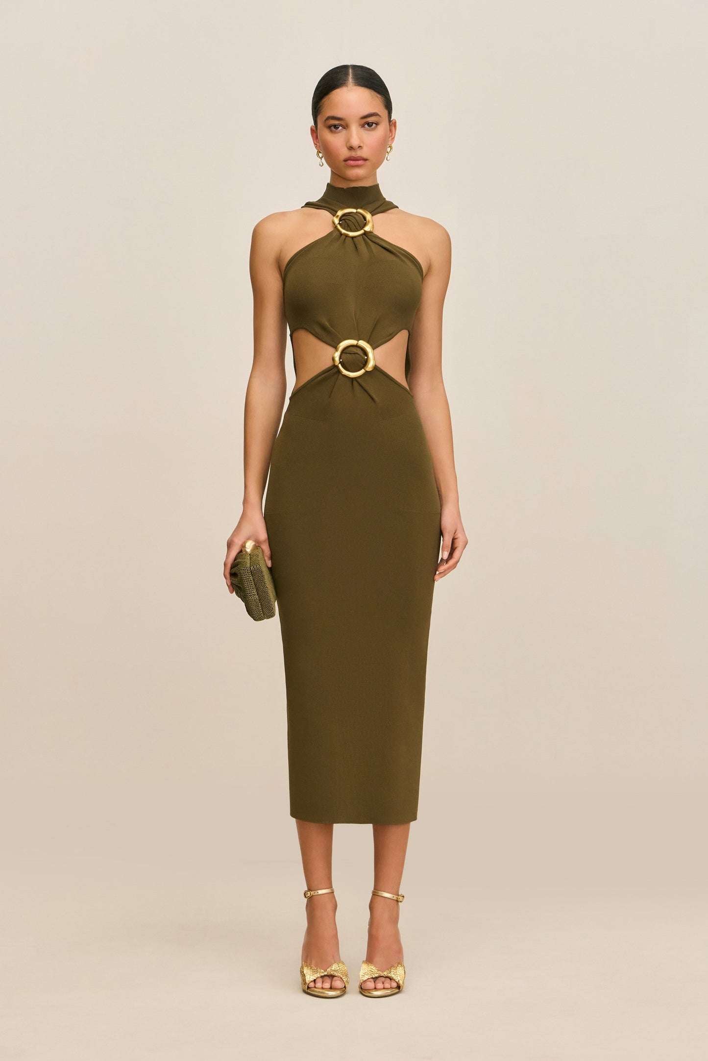 AMBAR KNIT DRESS - NYMPH