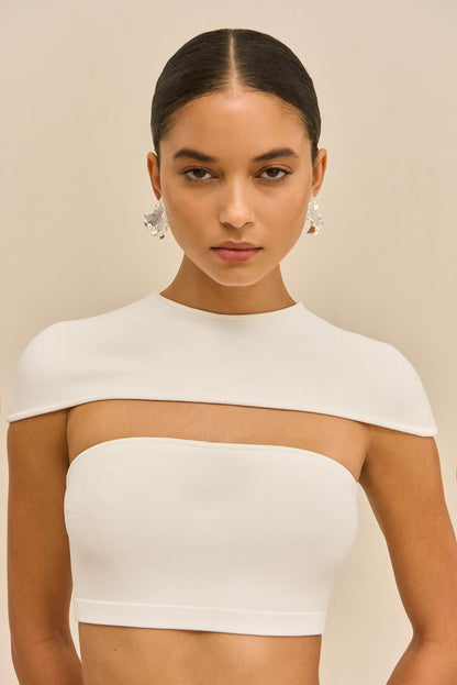 BRETT TOP - OFF WHITE