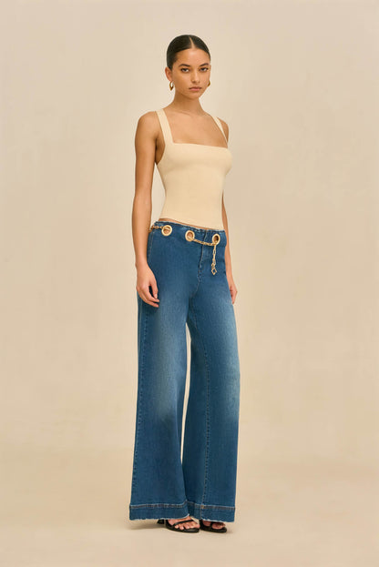 SYDNEY PANT - RINSE WASH