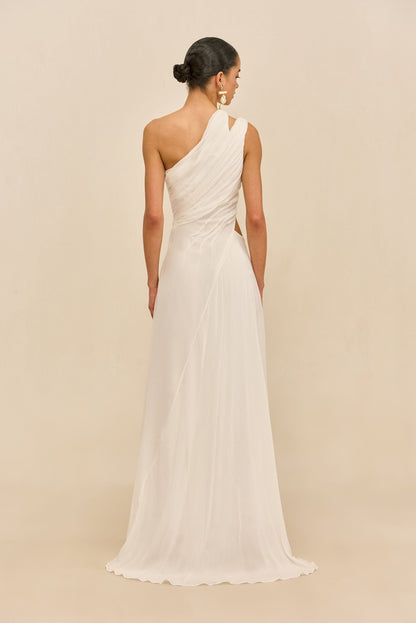 ZAN GOWN - OFF WHITE