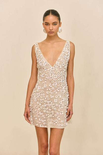 SAPPHIRA DRESS - OFF WHITE