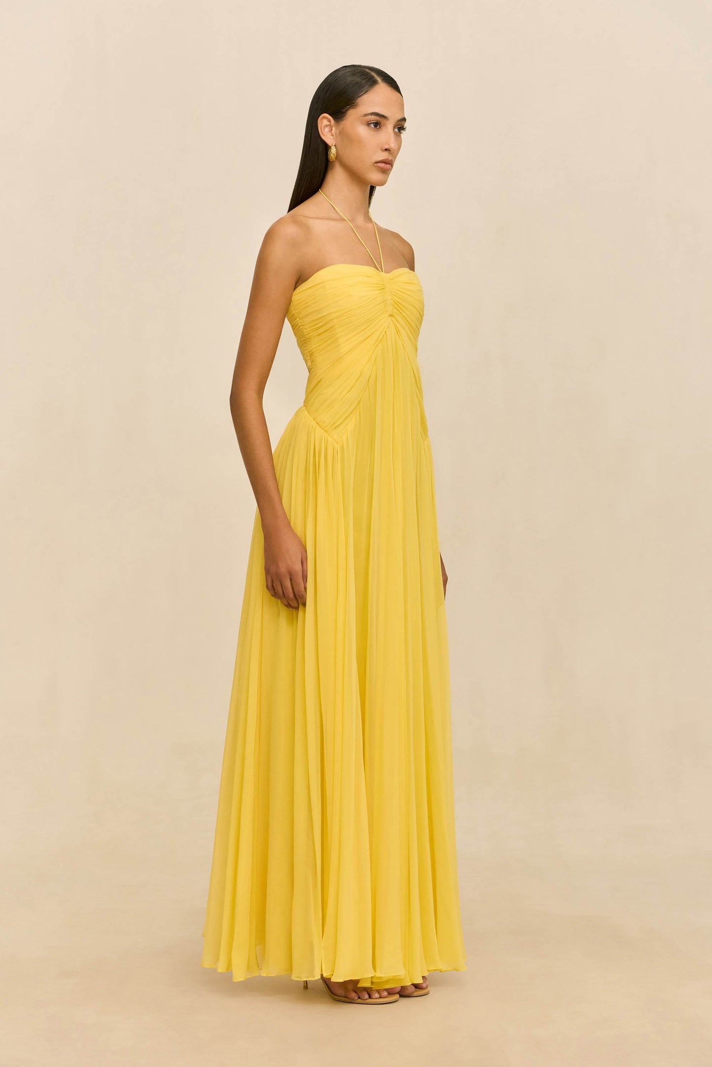 RITZ GOWN - CANARY