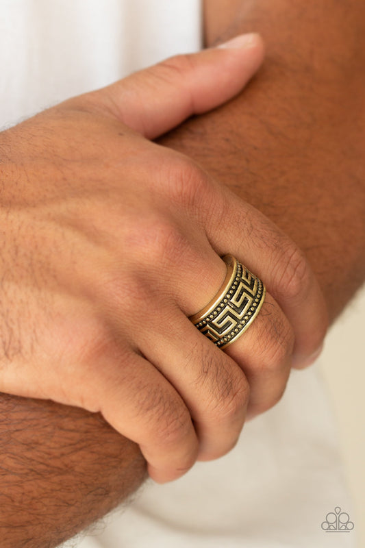Tycoon Tribe - Brass Paparazzi Accessory
