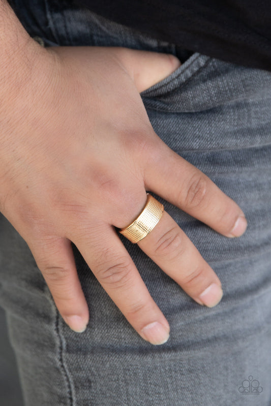 Uppercut - Gold Paparazzi Accessories