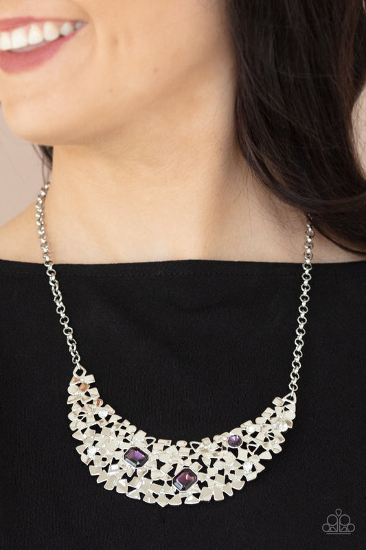 Fabulously Fragmented - Purple Paparazzi Accessories