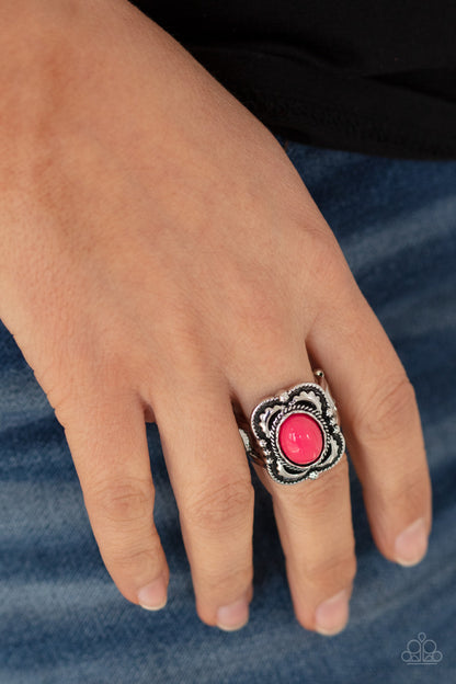 Vivaciously Vibrant - Pink Paparazzi Accessories