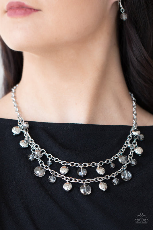 Ethereally Ensconced - Silver Paparazzi Accessories