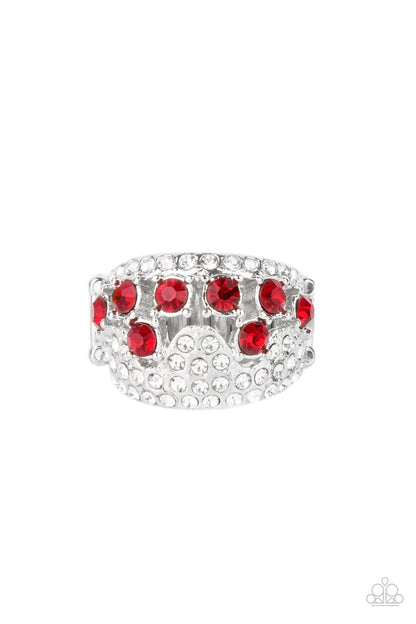 Imperial Incandescence - Red Paparazzi Accessories