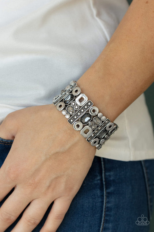 Dynamically Diverse - Silver Paparazzi Accessories