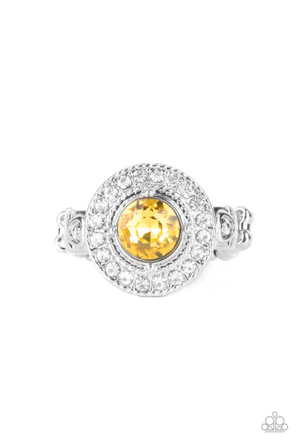 Targeted Timelessness - Yellow Paparazzi Accessories