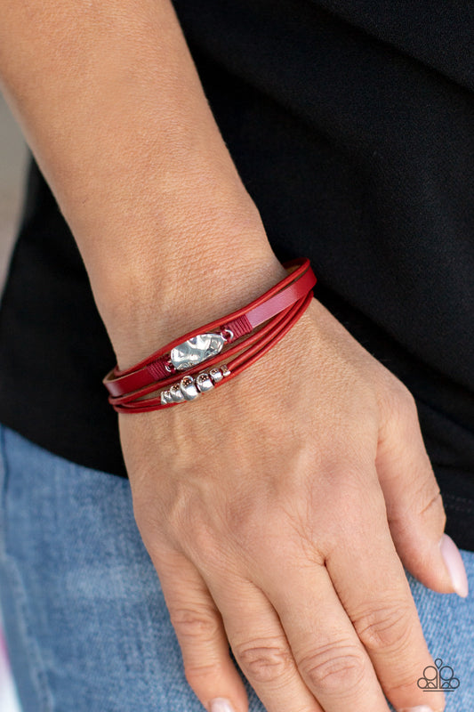 Tahoe Tourist - Red Paparazzi Accessories