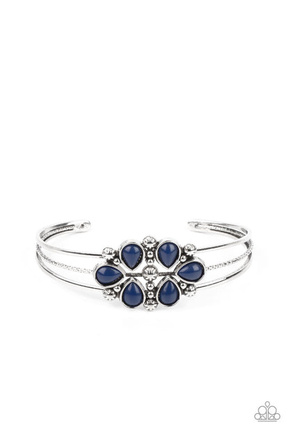 Taj Mahal Meadow - Blue Paparazzi Accessories