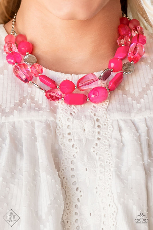 Oceanic Opulence - Pink Paparazzi Accessories