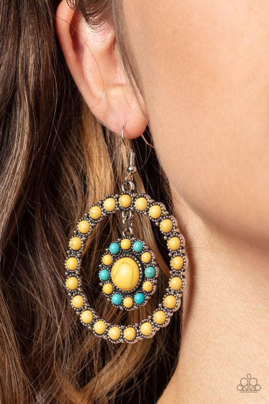 Saguaro Sanctuary - Yellow Paparazzi Accessories