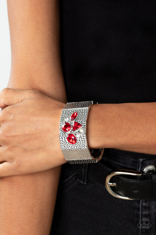 Flickering Fortune - Red Paparazzi Accessories