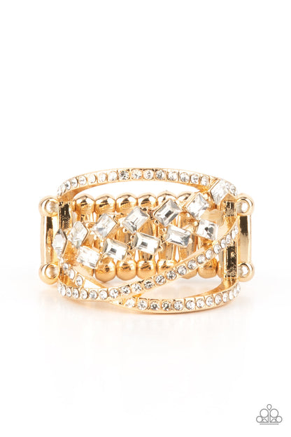Lavishly Luminary - Gold Paparazzi Accessories