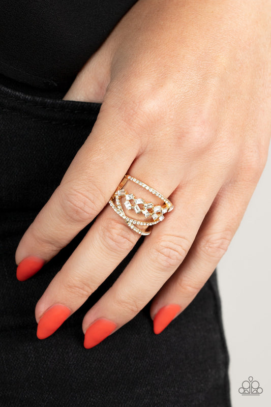 Lavishly Luminary - Gold Paparazzi Accessories