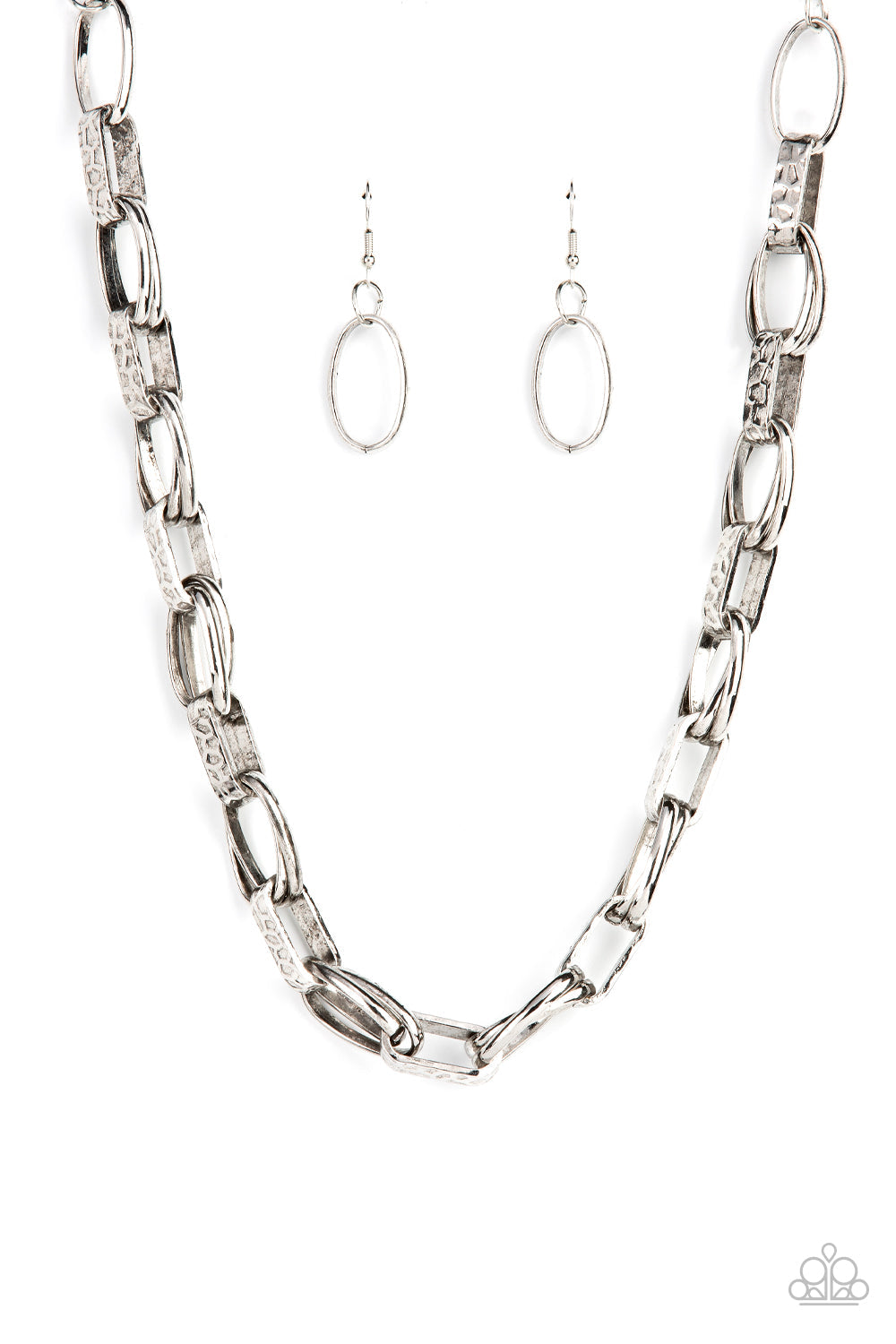 Motley In Motion - Silver Paparazzi Accessories
