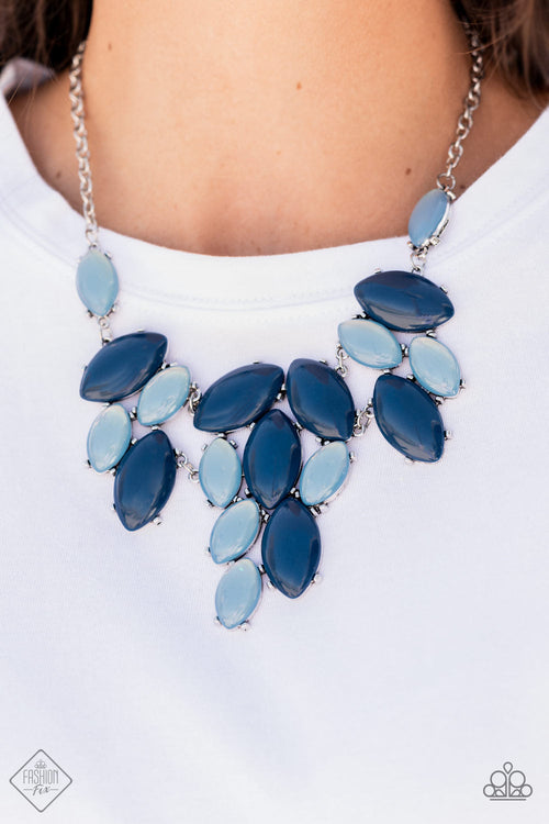 Date Night Nouveau - Blue Paparazzi Accessories