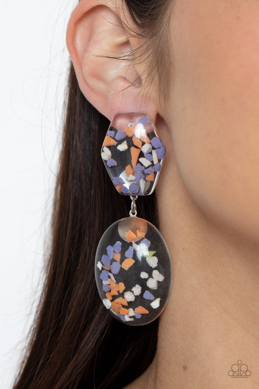 Flaky Fashion - Orange Paparazzi Accessories